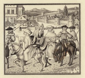 Pilgrimsreisen i Canterbury av Henry Shaw