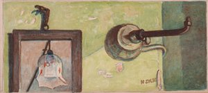 Gassbeslag og speil, ca.1930 av Henry Silk