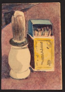 Barberkost og fyrstikker, ca. 1930 av Henry Silk