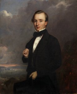Portrett av en ung mann (olje på lerret) av Henry Spurrier Parkman
