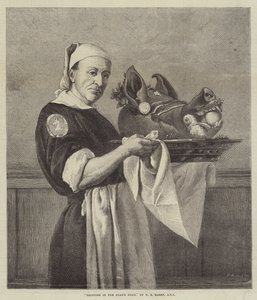 Å bringe inn villsvinhodet av Henry Stacey Marks