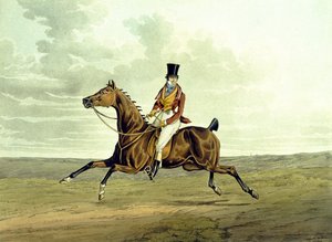 A Meltonian As He Is, gravert fra 'The Meltonians', gravert av George Hunt