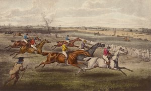 A Steeple-Chase (fargelitho)