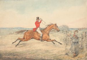 «Å reise gjennom landet som en gentleman» av Henry Thomas Alken