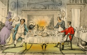 Mr Jorrocks Hunt Breakfast: a Terrible Surprise, 1838 av Henry Thomas Alken