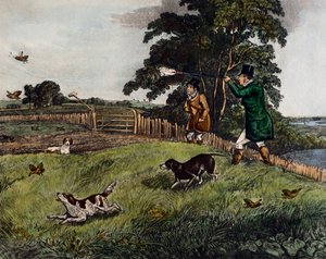 Rapphønsjakt av Henry Thomas Alken