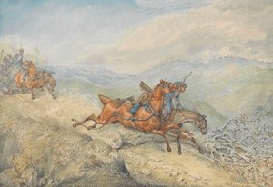 Skutt fra en pistol av Henry Thomas Alken