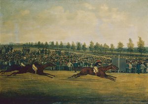 Doncaster St Leger av Henry Thomas Alken
