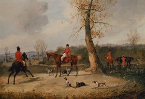 The Meet (olje på lerret) av Henry Thomas Alken