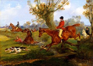 Waterjump, ca. 1840 av Henry Thomas Alken