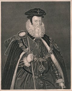 William Cecil, Lord Burghley., tidlig på midten av 1800-tallet.