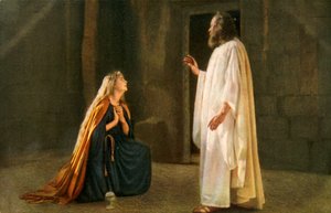 Jesus viser seg for Maria Magdalena, 1922.