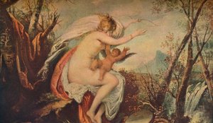 Venus og Amor, 1914