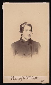 Portrett av Henry Wood Elliott 1846-1930, 1865.