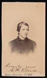 Portrett av Henry Wood Elliott 1846-1930, 1865.