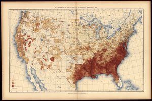 Statistisk atlas for USA, basert på resultatene fra den ellevte folketellingen av Henry United States. Census Office. 11Th Census; Gannett