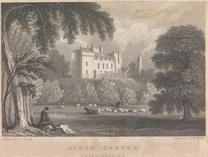 Airth Castle, Stirlingshire; side 4 (bind én) av Henry Wallis