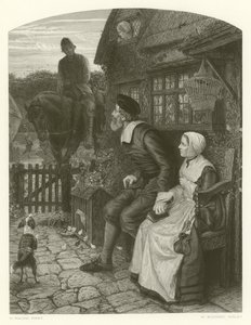 Tilbake fra Marston Moor av Henry Wallis