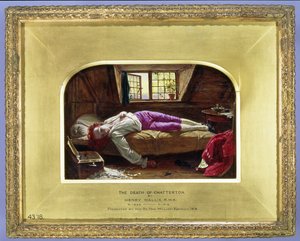 The Death of Chatterton, ca. 1856