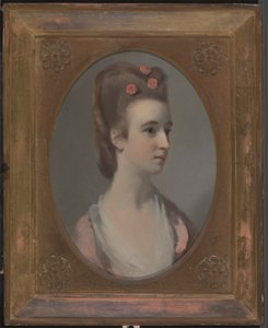 Portrett av en kvinne, muligens frøken Nettlethorpe av Henry Walton
