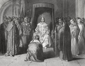 Kong Richard II ridder kongene av Connaught, Ulster, Thomond og Leinster i 1394, 
