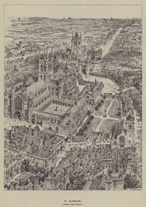 Aldgate, fra vest av Henry William Brewer