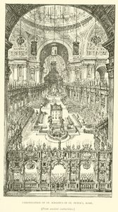 Kanonisering av St Ignatius i St Peter