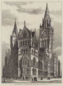 Manchester Illustrated, det nye rådhuset