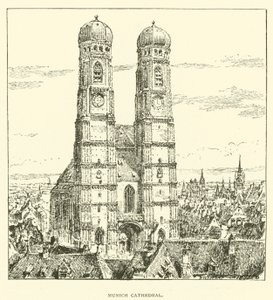 München-katedralen (gravering) av Henry William Brewer