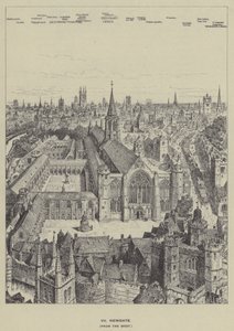 Newgate, fra Vesten av Henry William Brewer