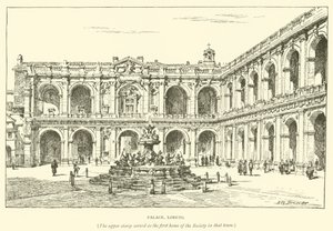 Palace, Loreto (gravering) av Henry William Brewer
