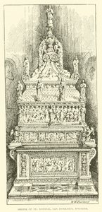 Helligdommen St Dominic, San Domenico, Bologna (gravering) av Henry William Brewer