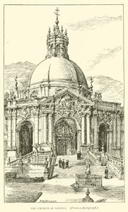 Loyola-kirken (gravering) av Henry William Brewer