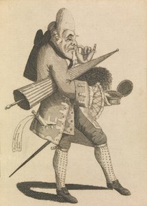 Monsieur Le Medicin, 13. juni 1771. av Henry William Bunbury