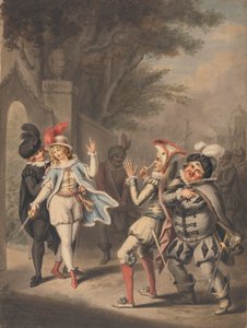 Duellen: "Twelfth Night," Act III, Scene IV