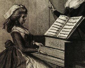 Musikktimen av Henry William Bunbury