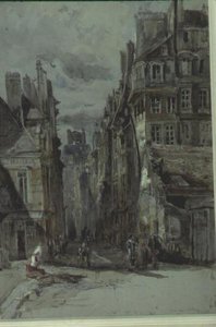 Gatescene, gamle Paris