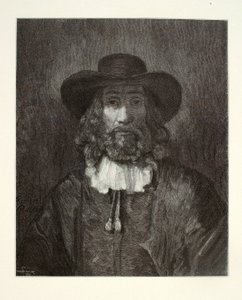 Portrett av en mann av Henry Wolf