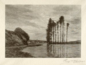 Utsikt over Seinen (vindenes harpe)