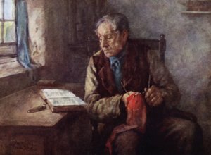 Annals of the Parish: Sabbath Morning (farge litho)