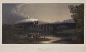 Ekspresstoget, 1850 av Henry after Maplestone