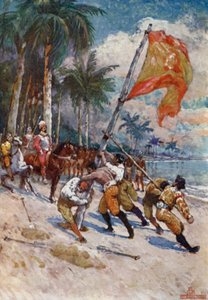 Det spanske flagget i Florida