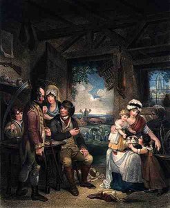Peace, gravert av John Wessell (ca. 1760-1823), pub. av T. Simpson og Darling & Thompson, 1798 (stippgravering) (par 125538)