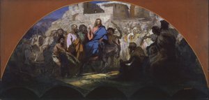 prøve Kristus inn i Jerusalem, 1876 av Henryk Siemiradzki
