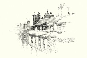 A Peep of Gough Square, London, fra Dr Johnson