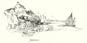 Brighthelmstone (litho) av Herbert (after) Railton