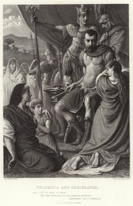 Volumnia og Coriolanus, Coriolanus, Akt V, Scene III