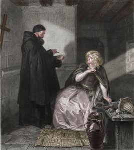 Juliet in the Cell of Friar Lawrence, 1867