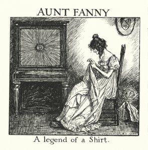 Ingoldsby-legender: Tante Fanny (litografi) av Herbert Cole