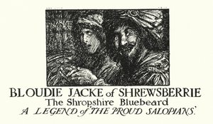 Ingoldsby-legender: Bloudie Jacke av Shrewsberrie, Blåskjegg fra Shropshire (lito) av Herbert Cole